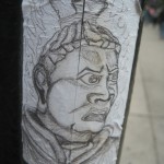 Found on a light pole near Congress and State Street